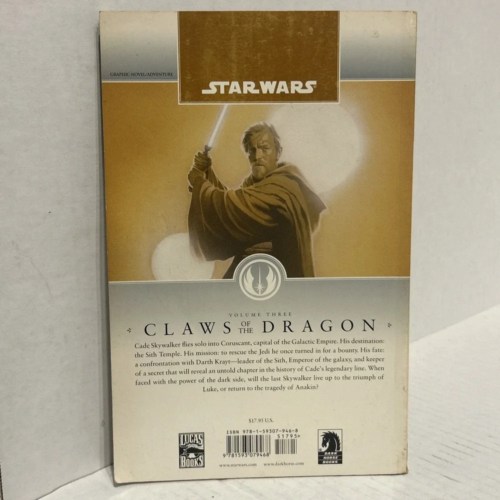 Star Wars:‎ Legacy, Vol. 3 Volume 3 Claws of the Dragon Book